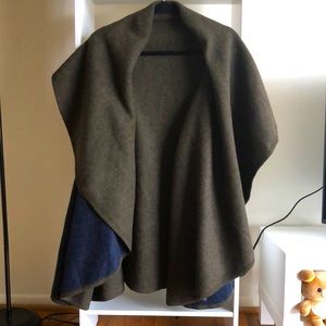 Reversible Urban Outfitters Poncho